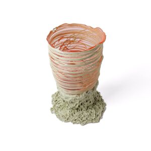 Design Vase aus Harz organisches zeitgenössisches Objekt