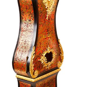 Alternative view of Französische Standuhr Boulle Stil Intarsien Messing 19 Jh.