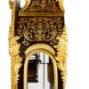 Französische Kaminuhr Boulle Stil Messing Intarsien 19 Jh.