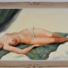 Ölgemälde Akt auf Leinwand Figurative Kunst Art Deco 1930er Jahre